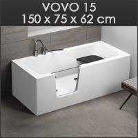 BAÑERA CON PUERTA VOVO 15